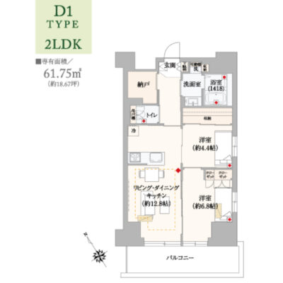 グランドマスト江古田の杜図面D1
