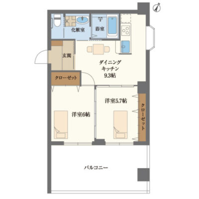 グランド・マスターズ武蔵府中間取り図C