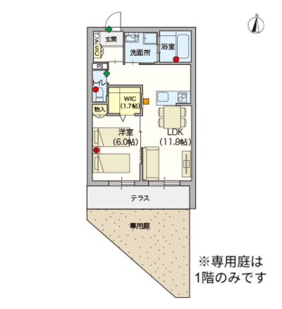 ヘーベルVillage千鳥3丁目~セレーナ千鳥~間取り図B