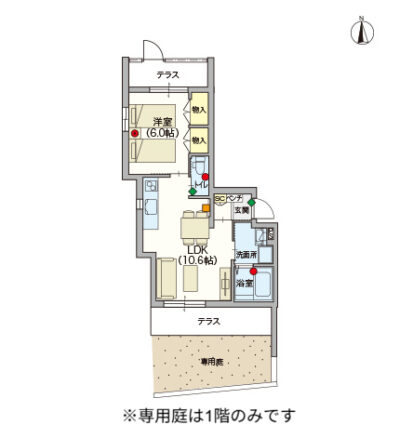 ヘーベルVillage江古田～メゾンミモザ～間取り図B