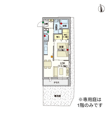 ヘーベルVillage南長崎～間取り図A