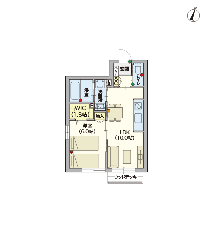 ヘーベルVillage本川越 ～GranFelicia 川越～～間取り図A