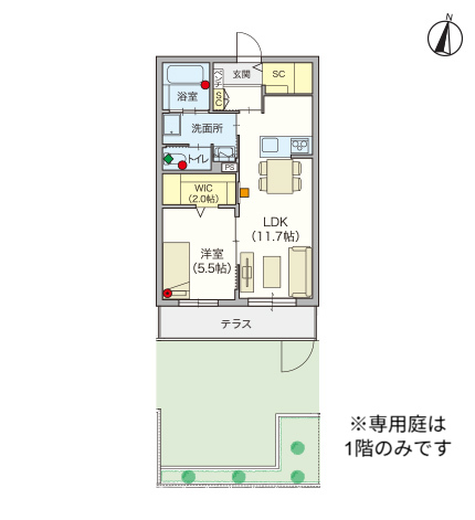 ヘーベルVillage吉祥寺北～間取り図B