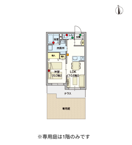 ヘーベルVillage 狛江〜サンフラワー狛江～間取り図D