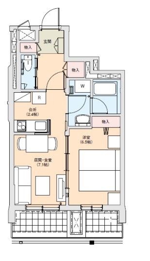 ヘーベルVillage町田Ⅰ（やまだい）～間取り図