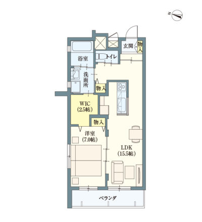 ヘーベルVillage練馬春日町～アステイオンⅥ～間取り図A