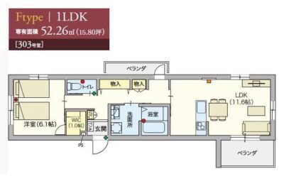 ヘーベルVillage世田谷3丁目 図面F
