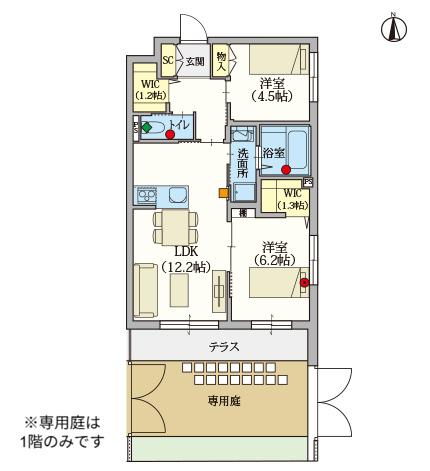 ヘーベルVillage世田谷桜丘～間取り図A