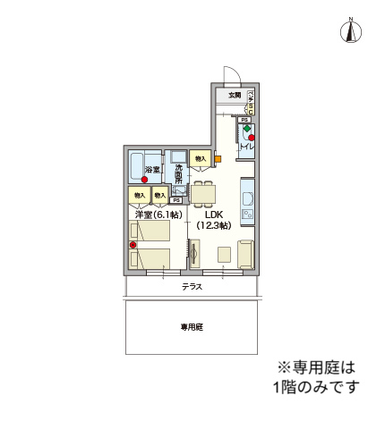 ヘーベルVillage椎名町～間取り図B