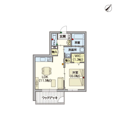 ヘーベルVillageつつじヶ丘～間取り図B