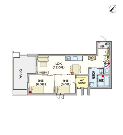 ヘーベルVillage用賀～Youga DS Haimu～間取り図G