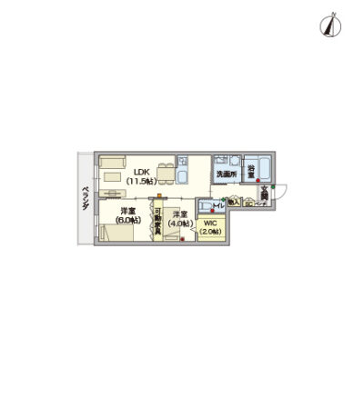 ヘーベルVillage用賀玉川台～間取り図I