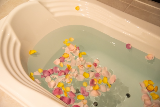 お風呂の楽しみ方12の組み合わせ 花