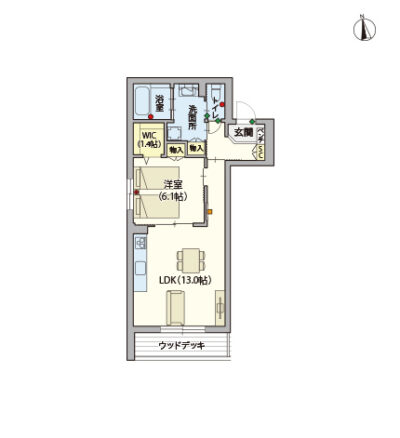 ヘーベルVillage高円寺北A