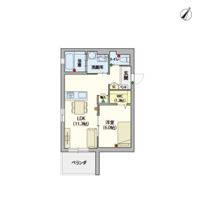 ヘーベルVillage白金D