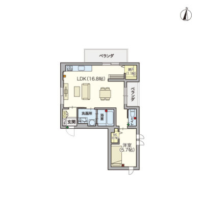 ヘーベルVillage西荻窪善福寺J